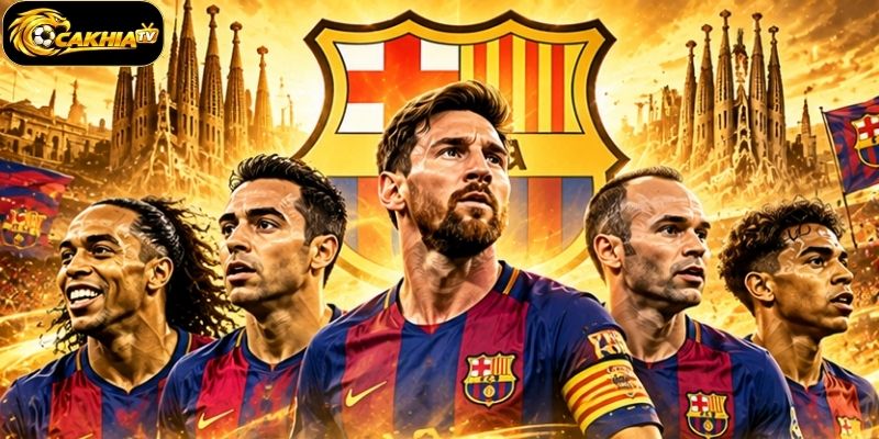Barcelona | Hơn 120 Năm Lịch Sử - 5 Cúp Champions League 1 Barcelona | Hơn 120 Năm Lịch Sử - 5 Cúp Champions League