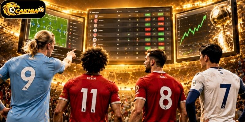 Lý do nên theo dõi BXH bóng đá tại CakhiaTV 