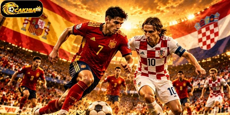 Tây Ban Nha Vs Croatia | 01h45 - 29/09/2026, UEFA Nations League